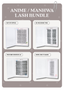 Anime / Manhwa Lash Bundle